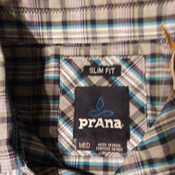 Prana Men's Button Up Long Sleeve Shirt - Picture 6 of 6